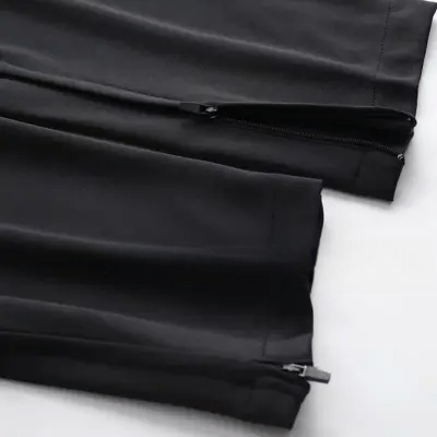 Pantalon sport homme - MenSportPants™ - Noir&Bleu