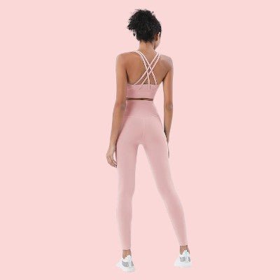 Combinaison Sport Femme - WomenFitnessSet™ - Rose
