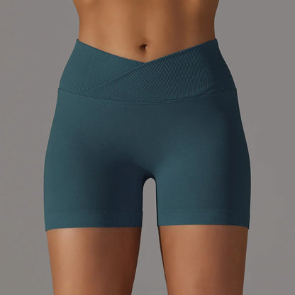 Short de Yoga taille haute pour femmes