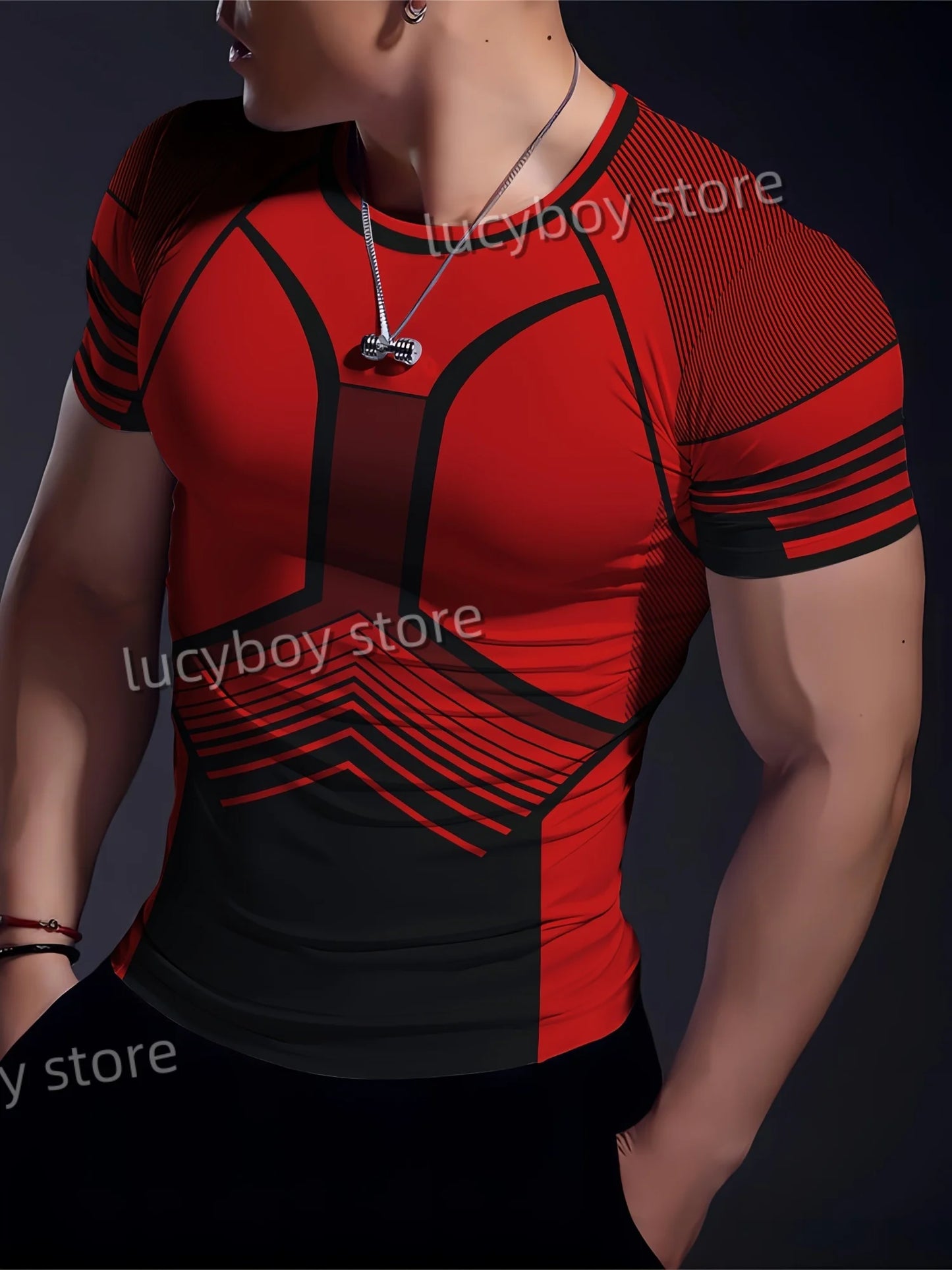 t-shirt entraînement  de sport hommes
