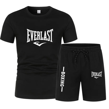 Ensemble de T-shirt à Manches Courtes et Short pour Homme