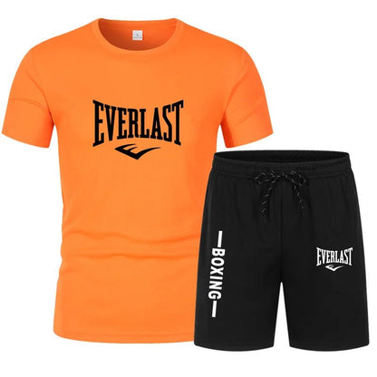 Ensemble de T-shirt à Manches Courtes et Short pour Homme