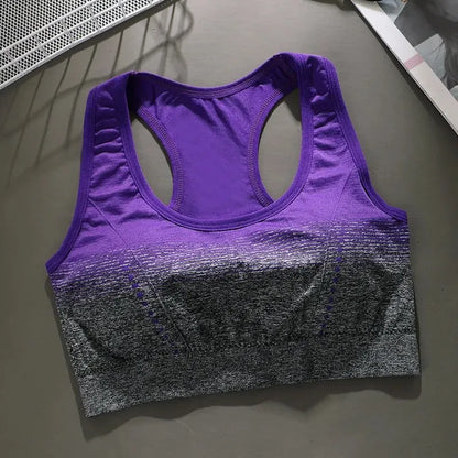 Soutien-gorge de sport sans couture.