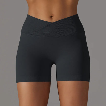 Short de Yoga taille haute pour femmes