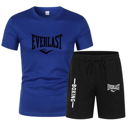 Ensemble de T-shirt à Manches Courtes et Short pour Homme