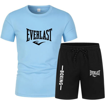 Ensemble de T-shirt à Manches Courtes et Short pour Homme