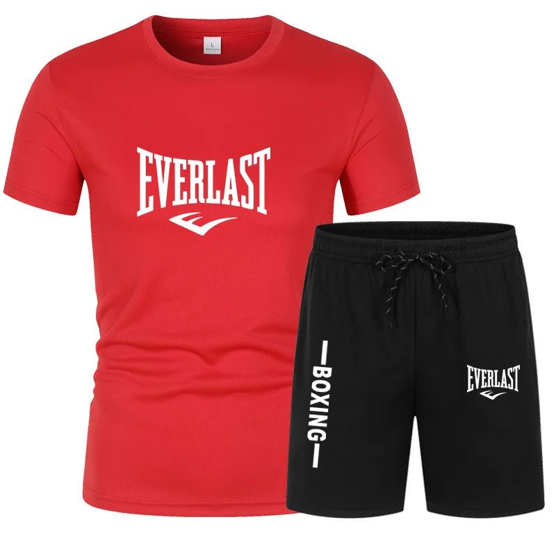 Ensemble de T-shirt à Manches Courtes et Short pour Homme