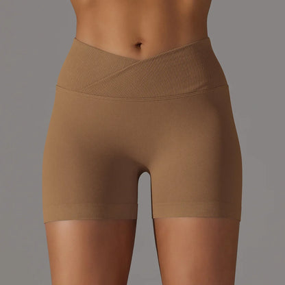 Short de Yoga taille haute pour femmes