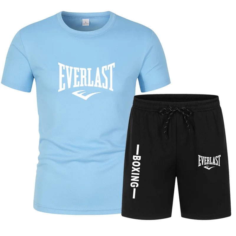 Ensemble de T-shirt à Manches Courtes et Short pour Homme