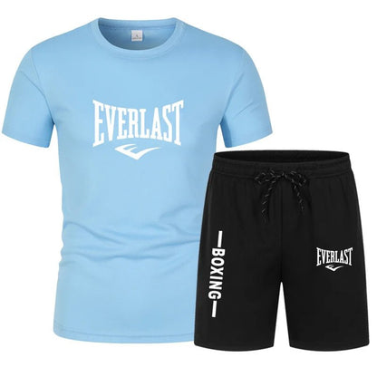 Ensemble de T-shirt à Manches Courtes et Short pour Homme