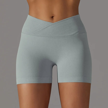 Short de Yoga taille haute pour femmes