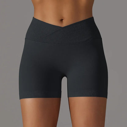 Short de Yoga taille haute pour femmes
