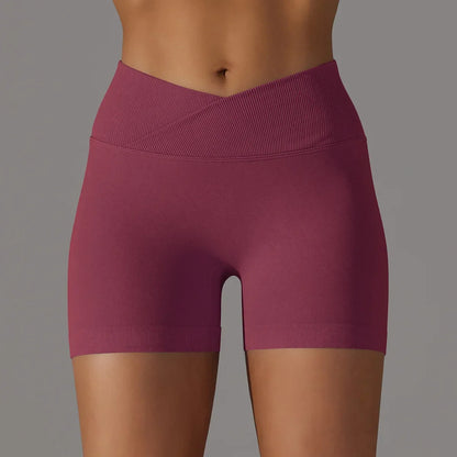 Short de Yoga taille haute pour femmes