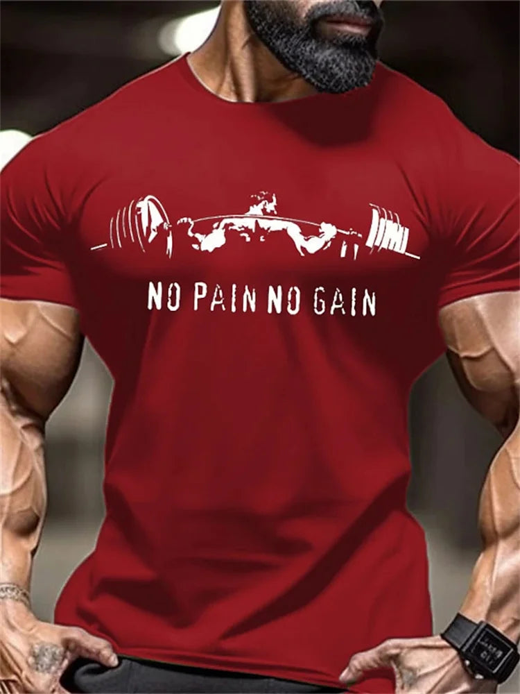 Nouveau T-Shirt de Fitness pour hommes, haut de sport féroce à manches courtes, col rond à séchage rapide, vêtements d'entraînement de compétition de Fitness