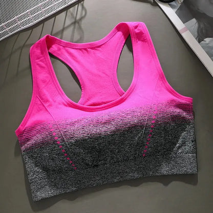 Soutien-gorge de sport sans couture.