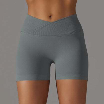 Short de Yoga taille haute pour femmes