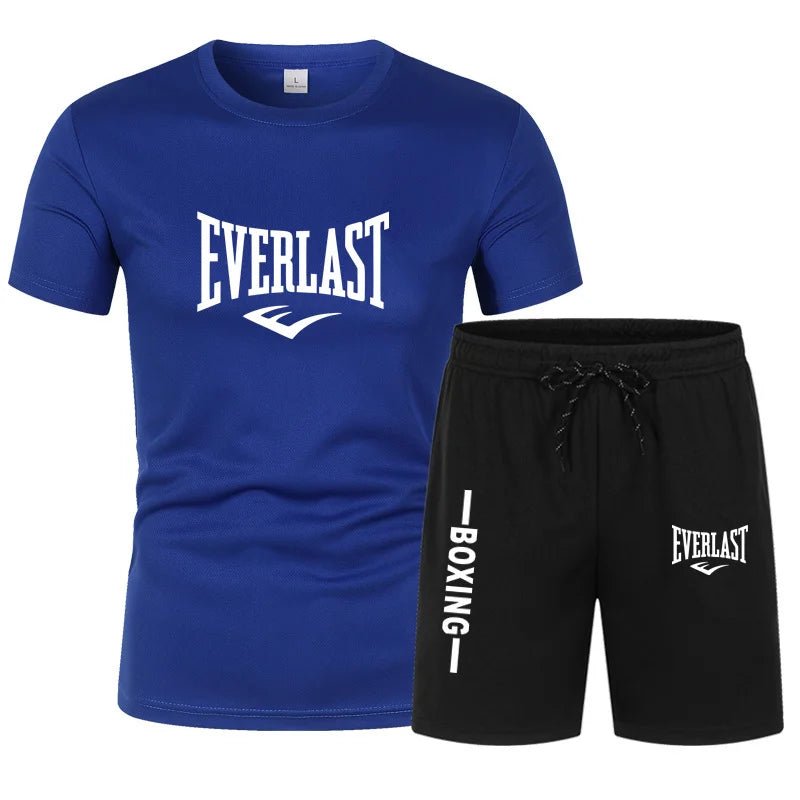 Ensemble de T-shirt à Manches Courtes et Short pour Homme