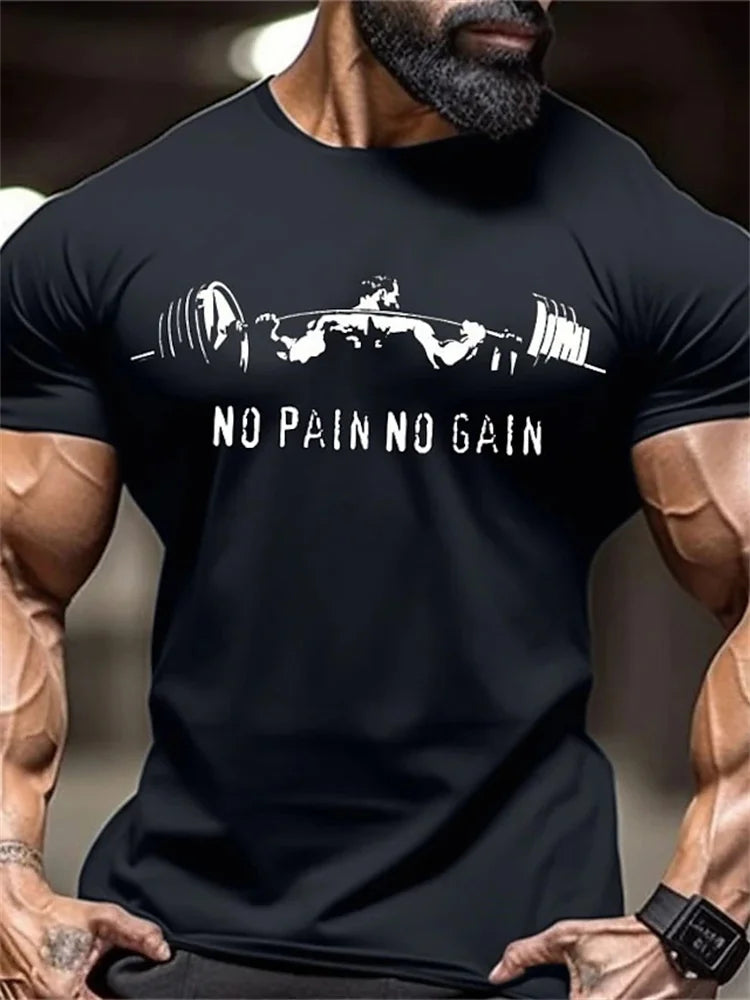 Nouveau T-Shirt de Fitness pour hommes, haut de sport féroce à manches courtes, col rond à séchage rapide, vêtements d'entraînement de compétition de Fitness
