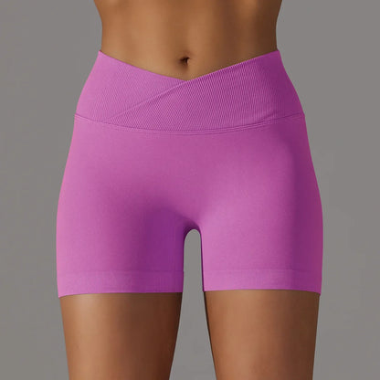 Short de Yoga taille haute pour femmes