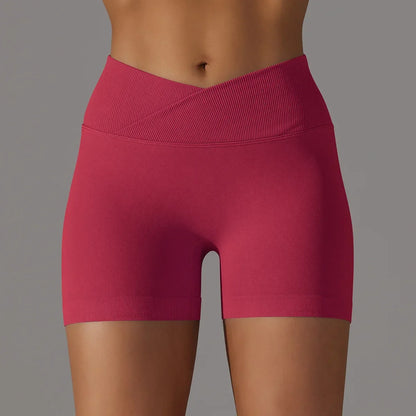 Short de Yoga taille haute pour femmes