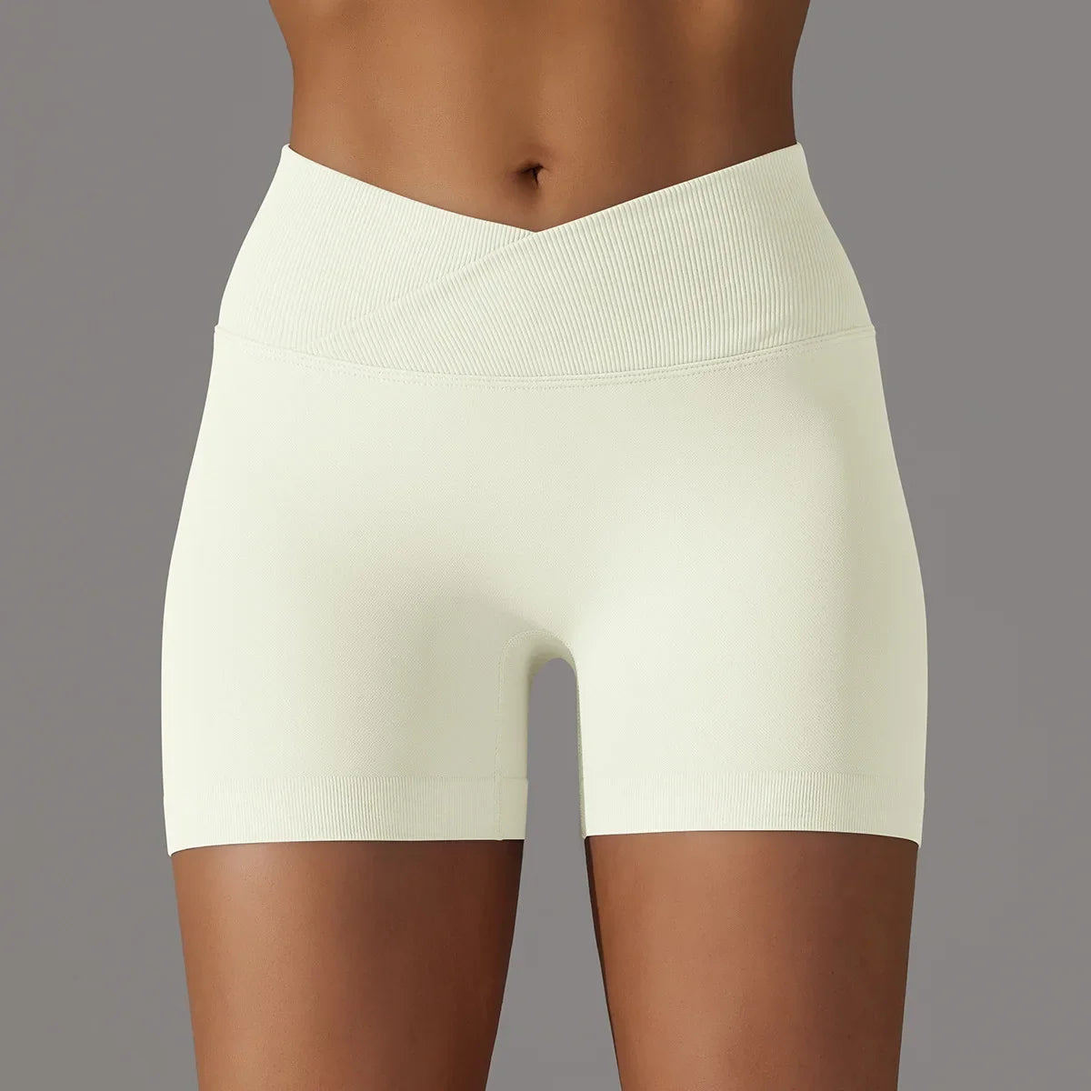 Short de Yoga taille haute pour femmes