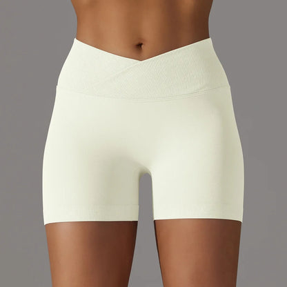 Short de Yoga taille haute pour femmes