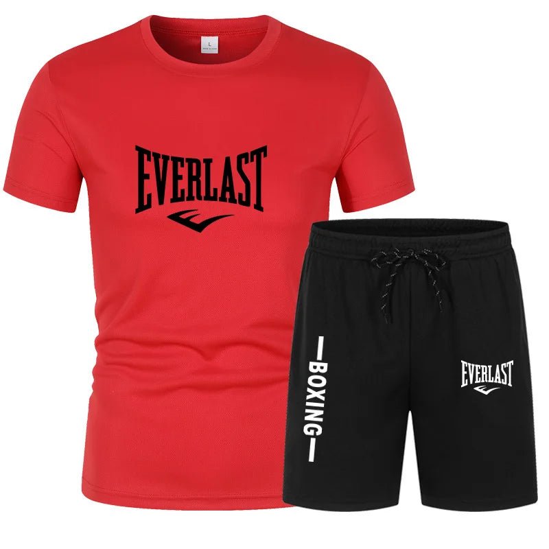 Ensemble de T-shirt à Manches Courtes et Short pour Homme