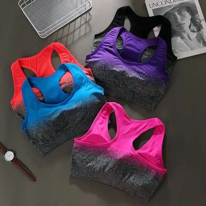 Soutien-gorge de sport sans couture.