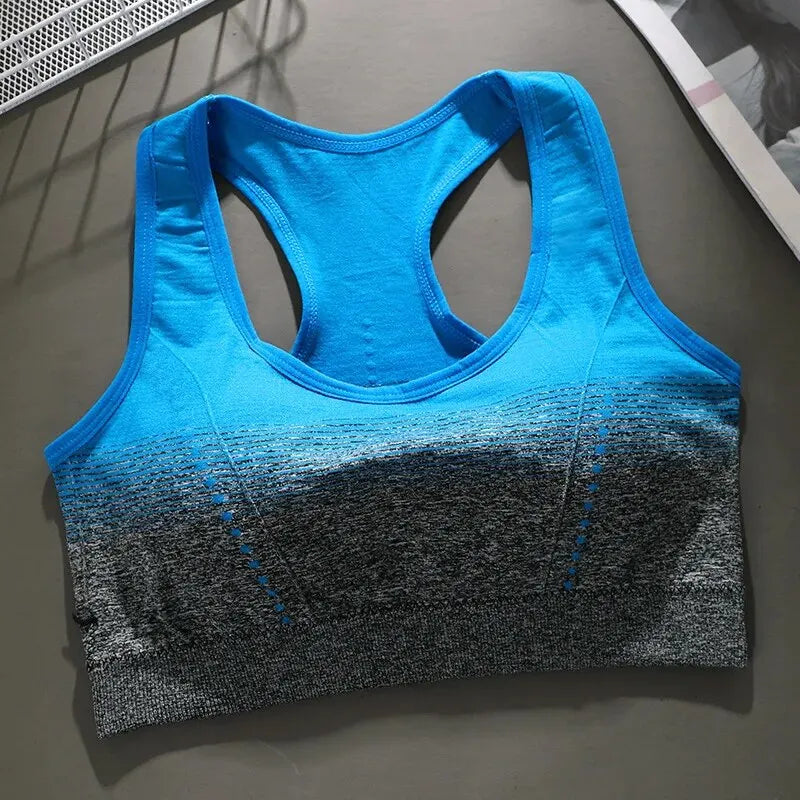 Soutien-gorge de sport sans couture.