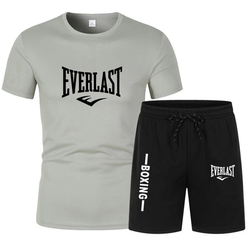 Ensemble de T-shirt à Manches Courtes et Short pour Homme