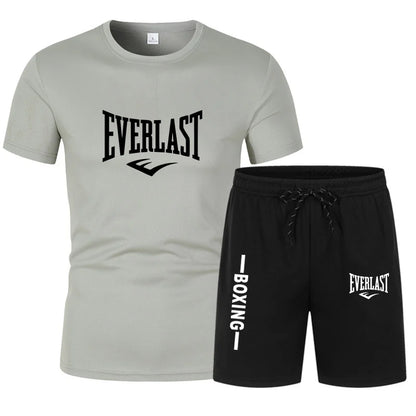 Ensemble de T-shirt à Manches Courtes et Short pour Homme
