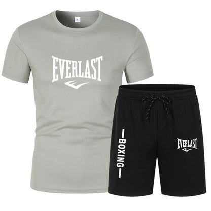 Ensemble de T-shirt à Manches Courtes et Short pour Homme
