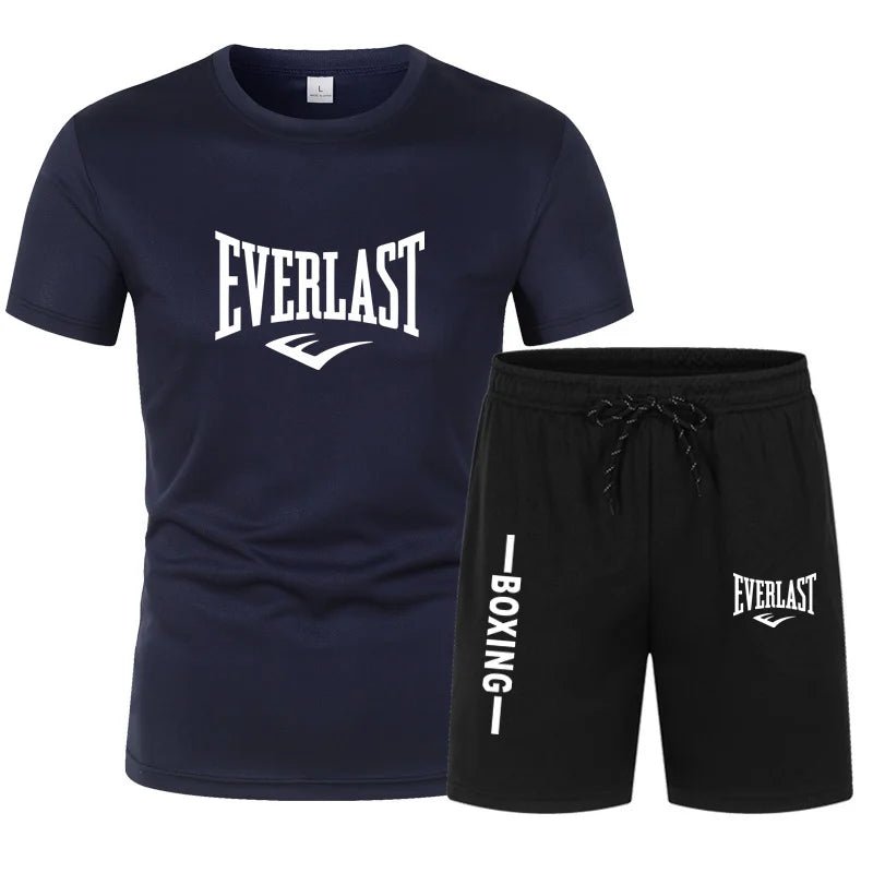 Ensemble de T-shirt à Manches Courtes et Short pour Homme