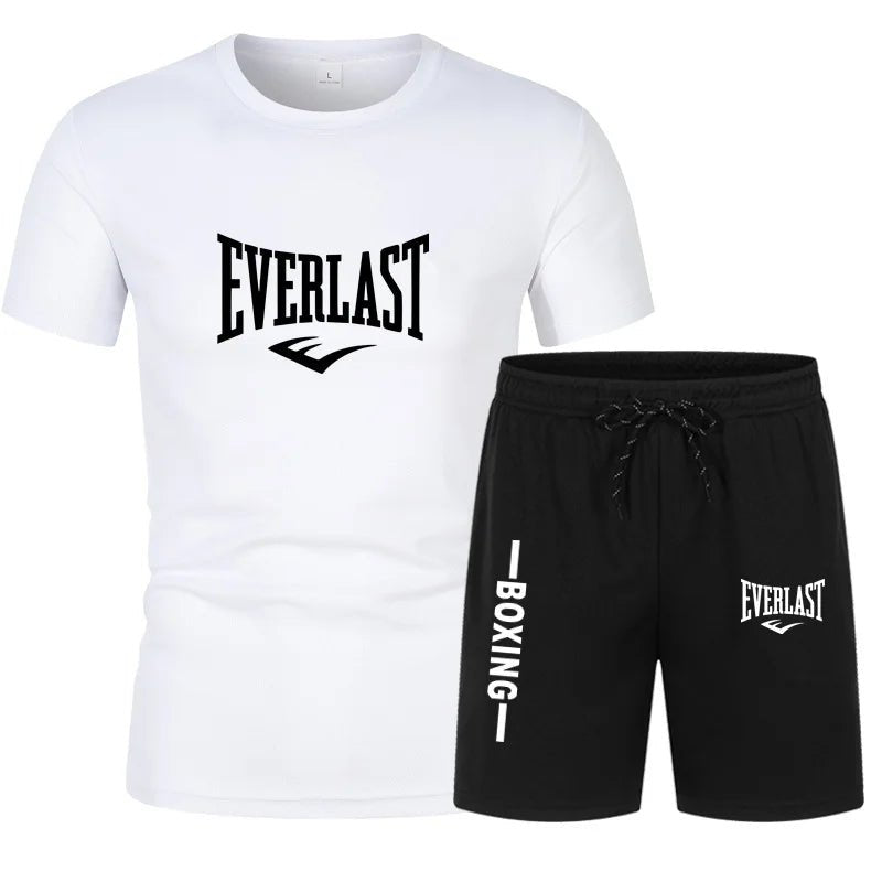 Ensemble de T-shirt à Manches Courtes et Short pour Homme